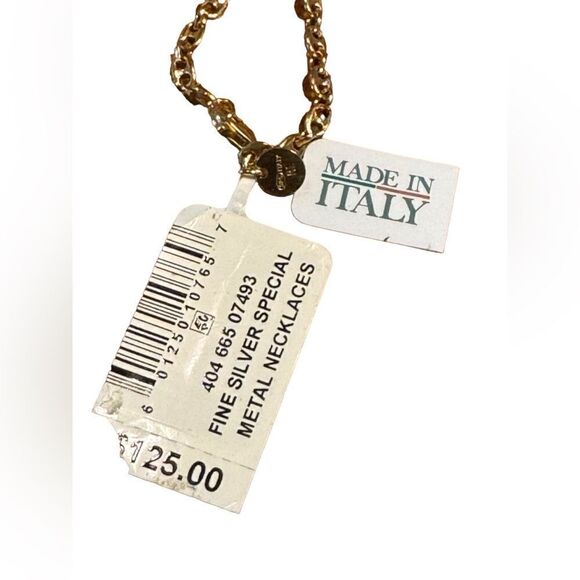 NWT  Giani Bernini 3.3 ML Mariner Chain Bracelet in Gold Over Sterling Silver - Picture 2 of 3